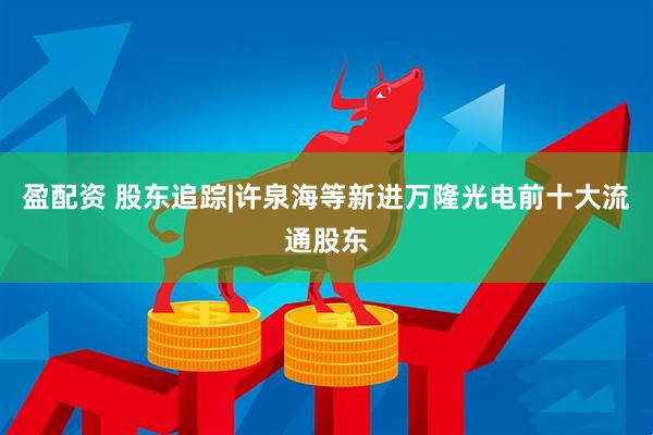 盈配资 股东追踪|许泉海等新进万隆光电前十大流通股东