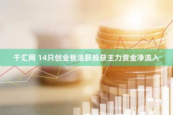 千汇网 14只创业板活跃股获主力资金净流入